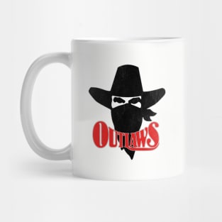 Defunct Oklahoma Outlaws Football USFL Mug